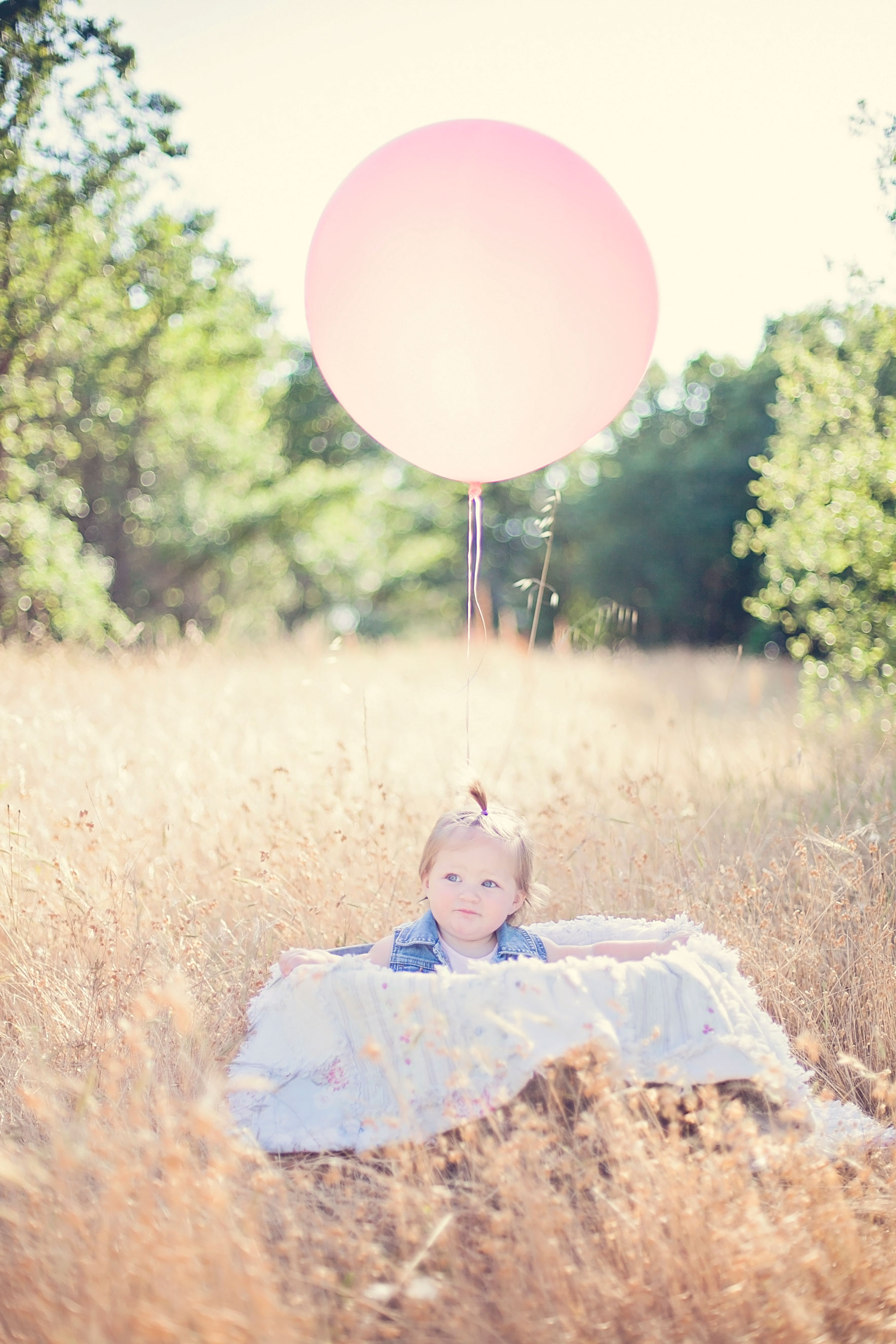 Santa Rosa 1st Birthday Photoshoot Presley » Danielle Joy Photography