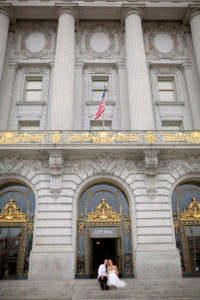 San Francisco city hall wedding photographer