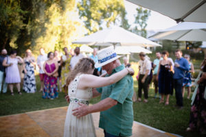 solar living institute wedding hopland