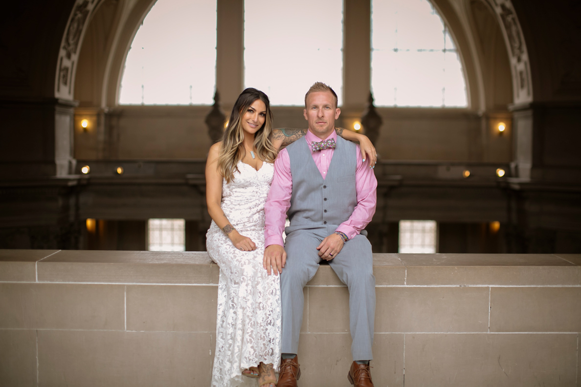 sf city hall wedding photographer