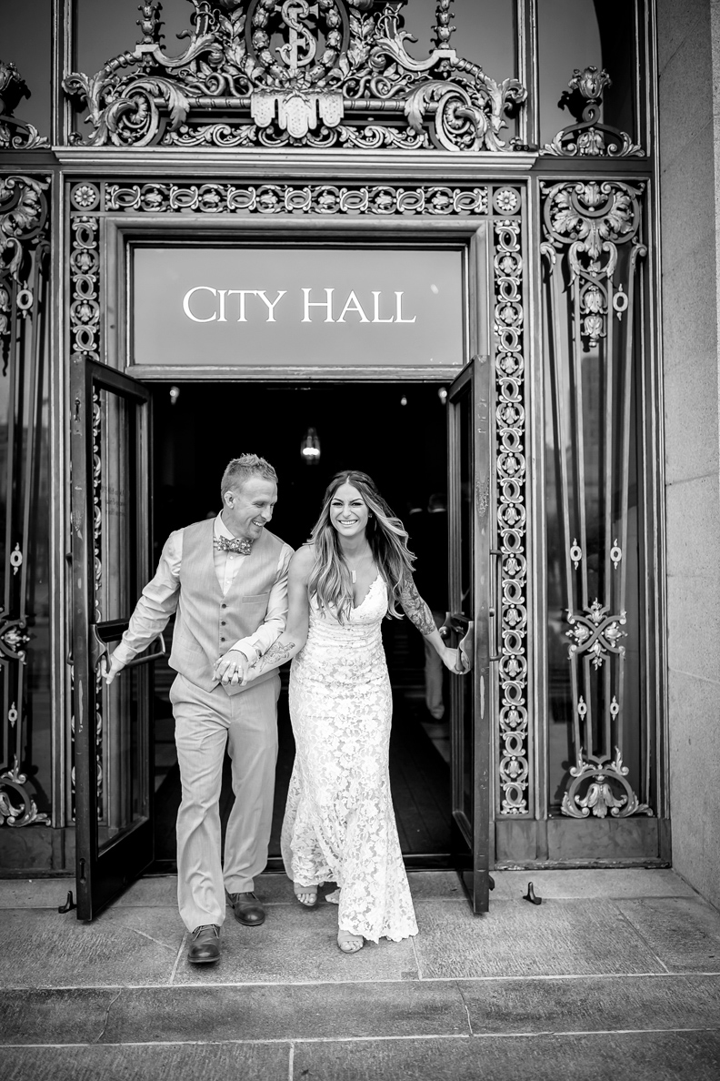 sf city hall wedding photographer
