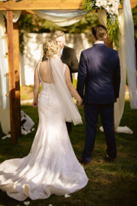 Bride and groom at their Merced wedding, captured by a Merced & Sonoma County wedding photographer