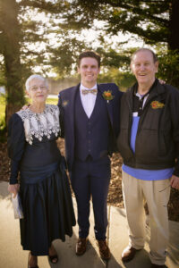 Bride and groom at their Merced wedding, captured by a Merced & Sonoma County wedding photographer