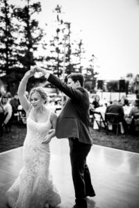 Bride and groom at their Merced wedding, captured by a Merced & Sonoma County wedding photographer
